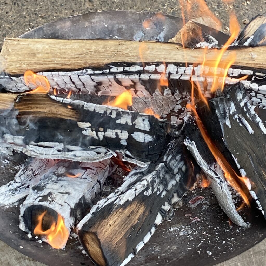焚き火